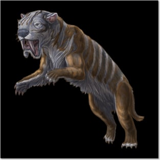 Thylacosmilus atrox Posters and Art